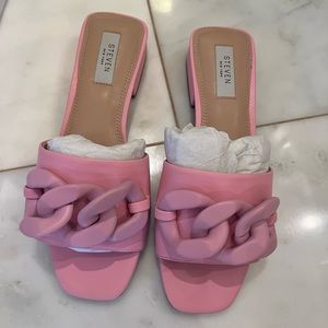 Steven Herta Sandals pink size 9 NEW